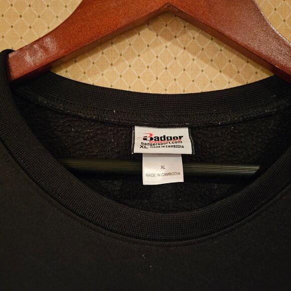 STATE University Relaxed Fit Sweatshirt - Size XL Black - Picture 3 of 8